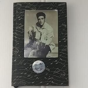 Elvis Presley Black Music-Themed Journal